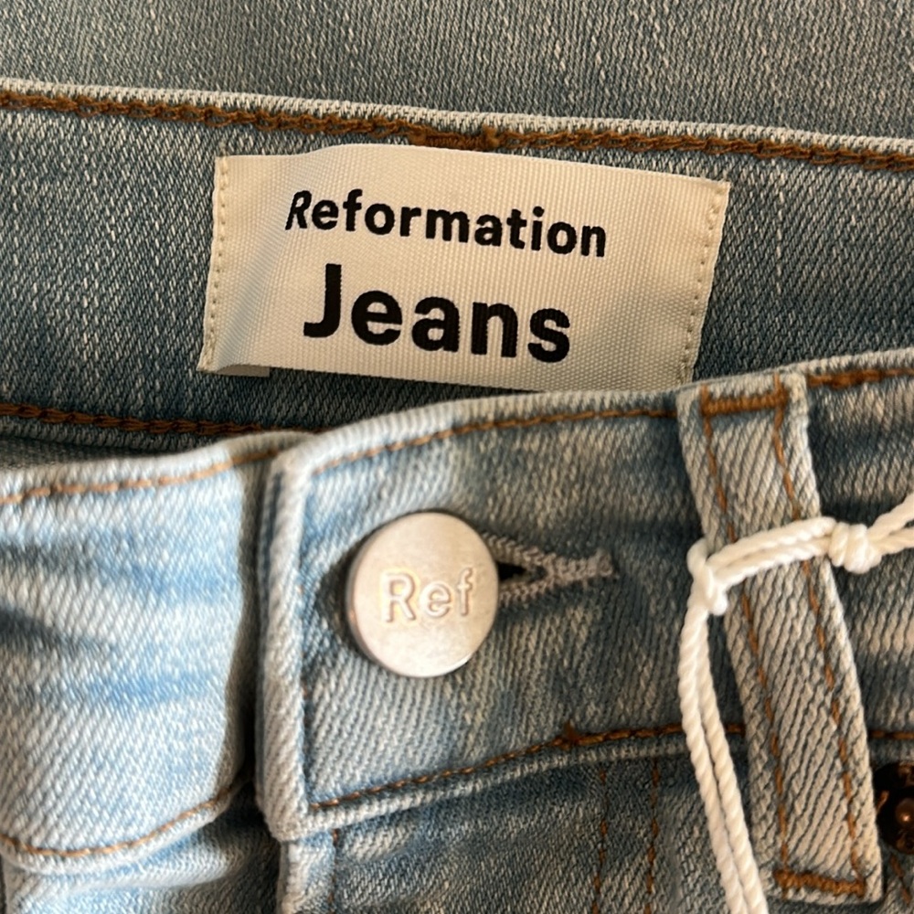 Reformation NWT Denim Bundle - Size 23 + 24 - Picture 8 of 16